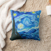ヴァンゴッホ星空の夜 クッション (ブランケット)