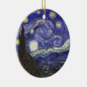 ヴァンゴッホ星空の夜 セラミックオーナメント (右)