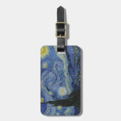 ヴァンゴッホ星空の夜 ラゲッジタグ (正面縦)
