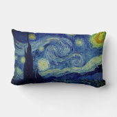 ヴァンゴッホ星空の夜 ランバークッション (裏面)