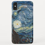 ヴァンゴッホ星空の夜 iPhone XS MAXケース<br><div class="desc">Vincent Vanゴッホ星空の夜のヴィンテージアートワークあなたのガジェットのための電子ケース – ザズリシティーからのヴィンテージ製品</div>