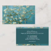 ヴァンゴッホ春はカスタム名刺を咲かせる 名刺 (正面/裏面)