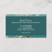 ヴァンゴッホ春はカスタム名刺を咲かせる 名刺 (裏面)