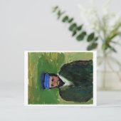 ヴァンゴッホ様ポートレートはがき ポストカード (スタンド正面)