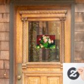 ヴァンゴッホ牡丹とバラ ウィンドウサイン (ホームデコレーション)