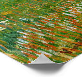 ヴァンゴッホ開花オーチャード絵画ズ ポスター (角)