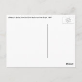 ヴァンゴッホ魚釣りイン春 ポストカード (裏面)