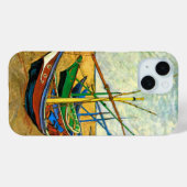 ヴァンゴッホ魚釣りボーツビーチアットサイントマリーズ Case-Mate iPhoneケース (裏面 (横))