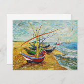 ヴァンゴッホ魚釣りボーツ招待状 招待状 (正面/裏面)