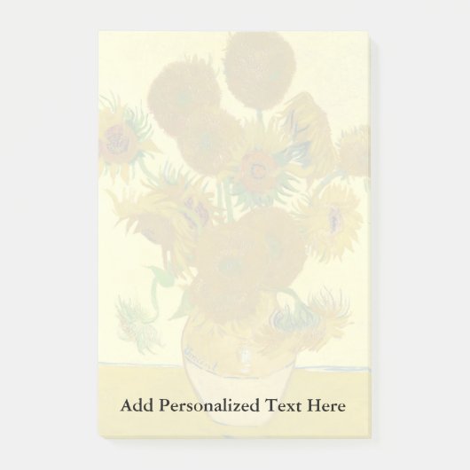 ヴァンゴッホ|ひまわり| 1888 ポストイット (正面)