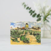 ヴァンゴッホ – アルフォンス・ドーデットの製粉所 ポストカード (スタンド正面)