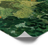 ヴァンゴッホ – オーバースの平原 ポスター (角)