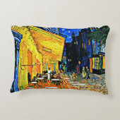 ヴァンゴッホ-カフェテラス、 アクセントクッション (裏面)