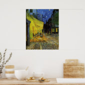 ヴァンゴッホ;カフェテラスat Night ポスター (キッチン)