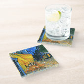 ヴァンゴッホ-カフェテ絵画ラス ガラスコースター (アングル)