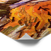 ヴァンゴッホ:コルデビルの農家コテージ ポスター (角)