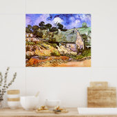 ヴァンゴッホ:コルデビルの農家コテージ ポスター (キッチン)