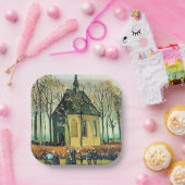 ヴァンゴッホ – コングレガシオン、リフォーム教会 ペーパープレート (パーティー)