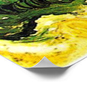 ヴァンゴッホ – サンレミーの山の風景 ポスター (角)