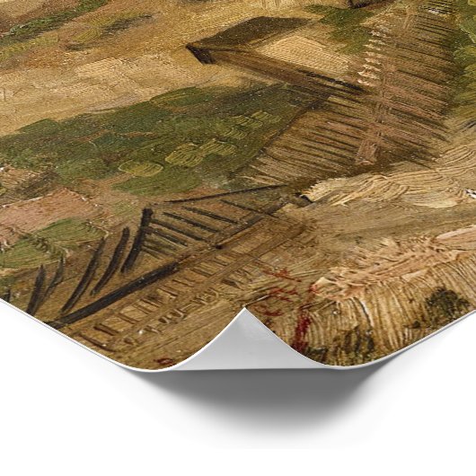 ヴァンゴッホ – ザモンマルトルヒルズウィズクアリィ ポスター (角)