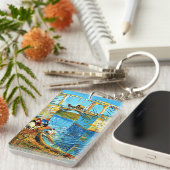 ヴァンゴッホ – ザラングロスブリッジアットアルレス キーホルダー (正面右)