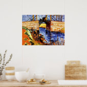 ヴァンゴッホ – ザラングロスブリッジアットアルレス ポスター (キッチン)