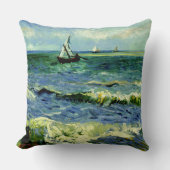 ヴァンゴッホ – シスケープat Saintes-Maries クッション (正面)