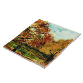 ヴァンゴッホ – パリの公園の景色 タイル (側面)
