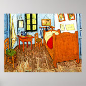 ヴァンゴッホ – ビンセントのベッドルーム ポスター (正面)