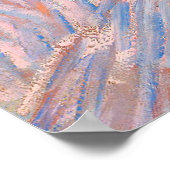 ヴァンゴッホ – ブドウ、レモン、梨、リンゴ ポスター (角)