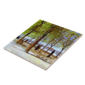 ヴァンゴッホ:ルクセンブルクの庭園のテラス タイル (側面)