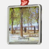 ヴァンゴッホ:ルクセンブルクの庭園のテラス メタルオーナメント (左)