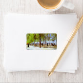 ヴァンゴッホ – ルクセンブルグガーデンのテラス ラベル (インサイチュ)