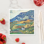 ヴァンゴッホ – レアルピルズ山景色、 スタンダードランチョンナプキン (インサイチュ)