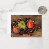 ヴァンゴッホ – 果実と栗を生きる静物詩 ノートカード (正面/裏面インサイチュ)