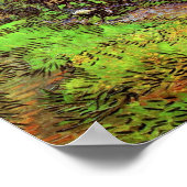 ヴァンゴッホ – 聖パウロ病院の庭園 ポスター (角)