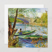 ヴァンゴッホ-魚釣りイン春 (正面/裏面)