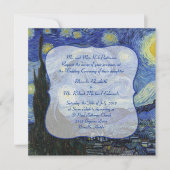 ヴァンゴースターリーナイト結婚式招待状 招待状 (正面)