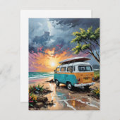 ヴァンシーンオンビーチB シーズンカード (正面/裏面)