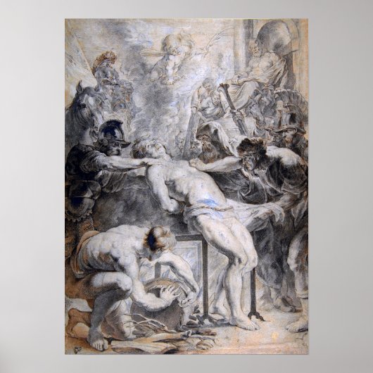 ヴァンダイク – セントローレンス殉教 ポスター (正面)