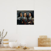 ヴァンダイク – チャールズI ポスター (キッチン)