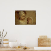 ヴァンダイク – プリンセスエリザベス&プリンセスアン ポスター (キッチン)