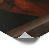 ヴァンダイク – ポートレートオブメアリーヒルレディーキリグロウ ポスター (角)