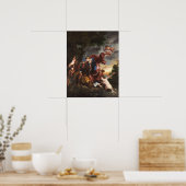 ヴァンダイク – リナルドとアルミダ ポスター (キッチン)