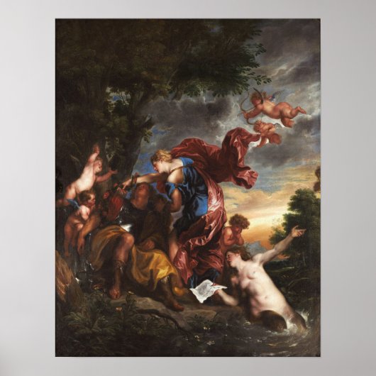 ヴァンダイク – リナルドとアルミダ ポスター (正面)