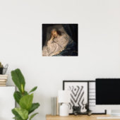 ヴァンダイク – レディディービーオン彼女のデスベッド ポスター (ホームオフィス)