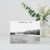 ヴァンダービルトカップオートレース、1900年代初期 ポストカード (スタンド正面)