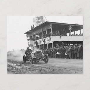 ヴァンダービルトカップ自動車レース、1908年 ポストカード