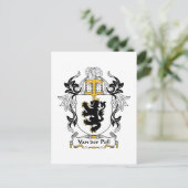 ヴァンデルポール家紋 ポストカード (スタンド正面)