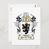 ヴァンデルポール家紋 ポストカード (正面/裏面)